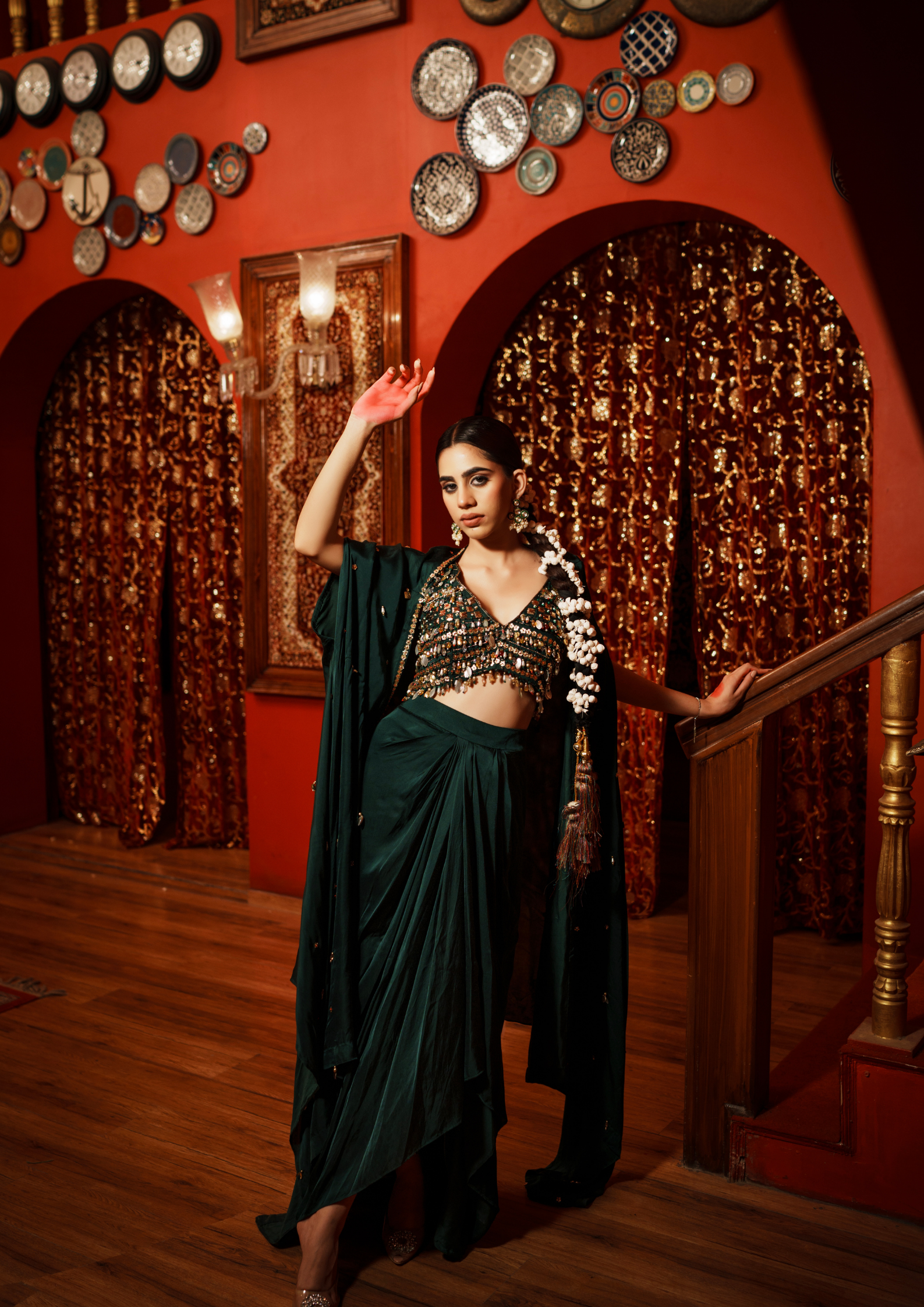 RAJNANDINI MODAL SATIN LEHENGA SET