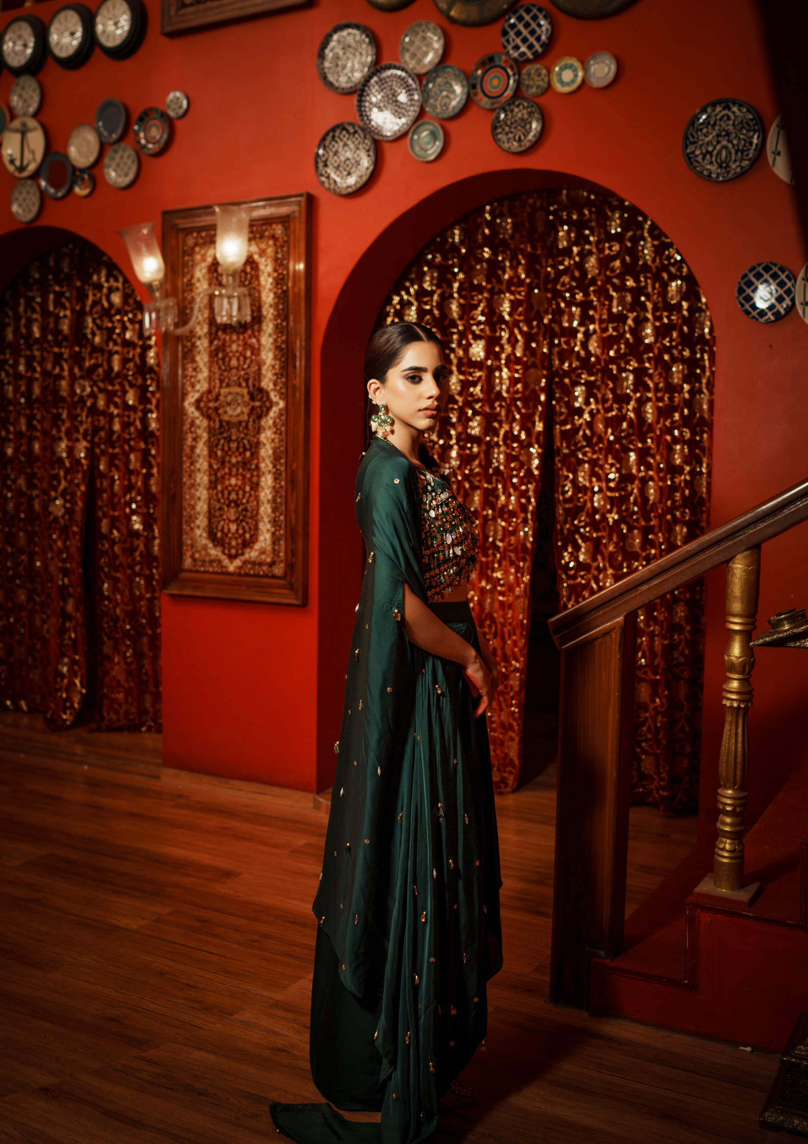 RAJNANDINI MODAL SATIN LEHENGA SET