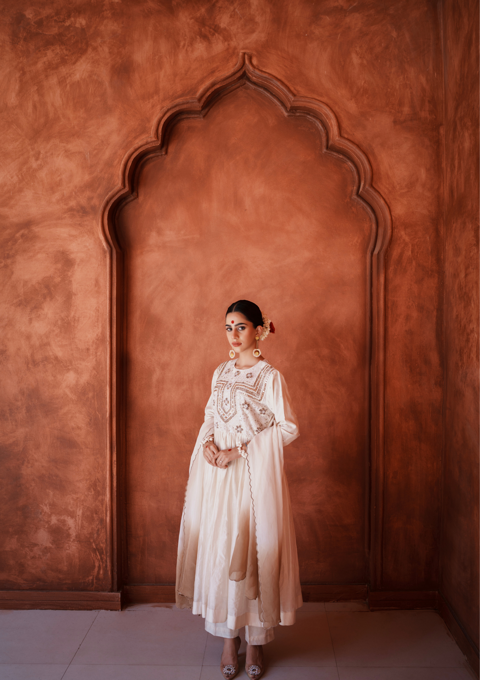 RAKSHA PURE CHANDERI SUIT SET
