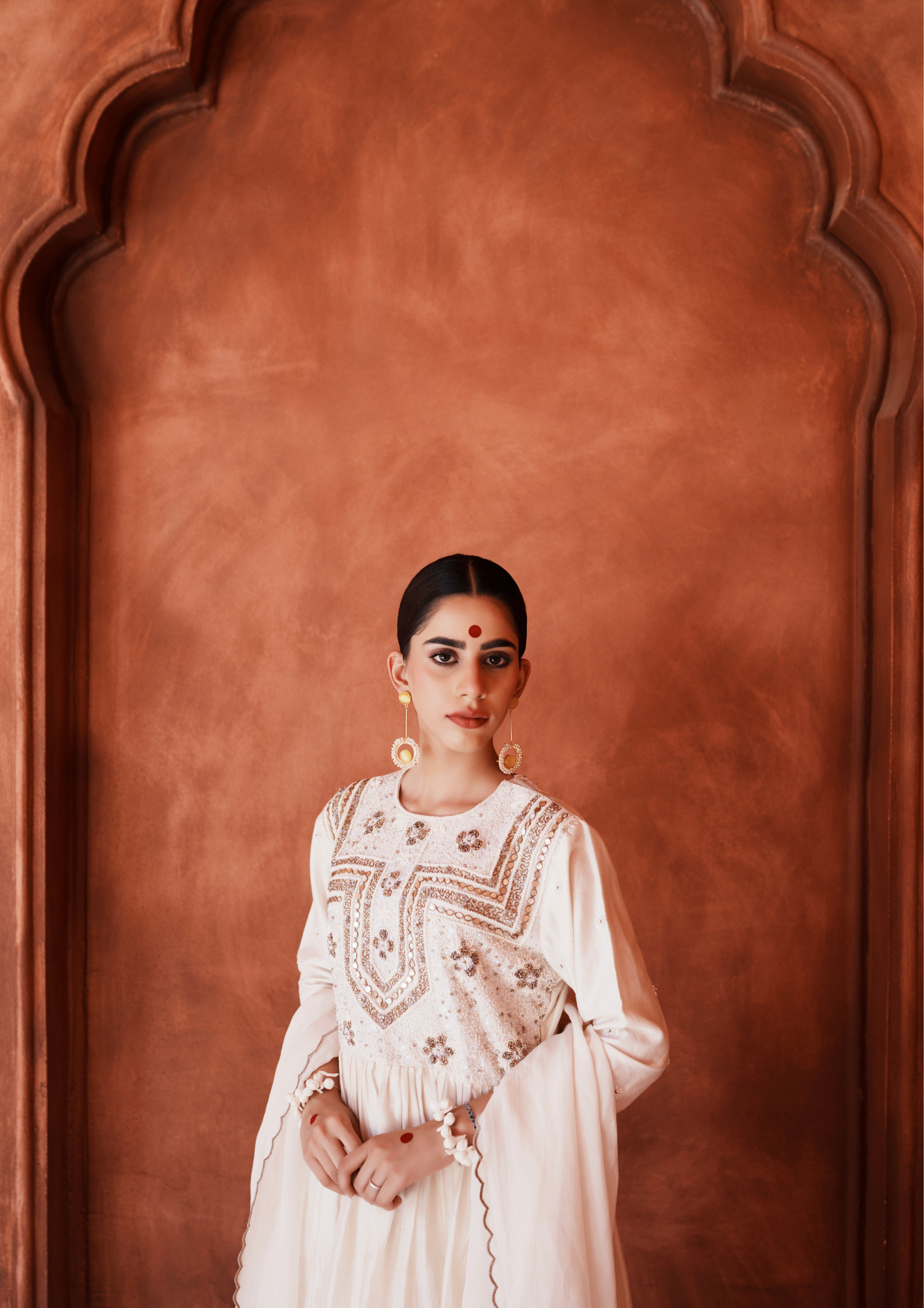 RAKSHA PURE CHANDERI SUIT SET