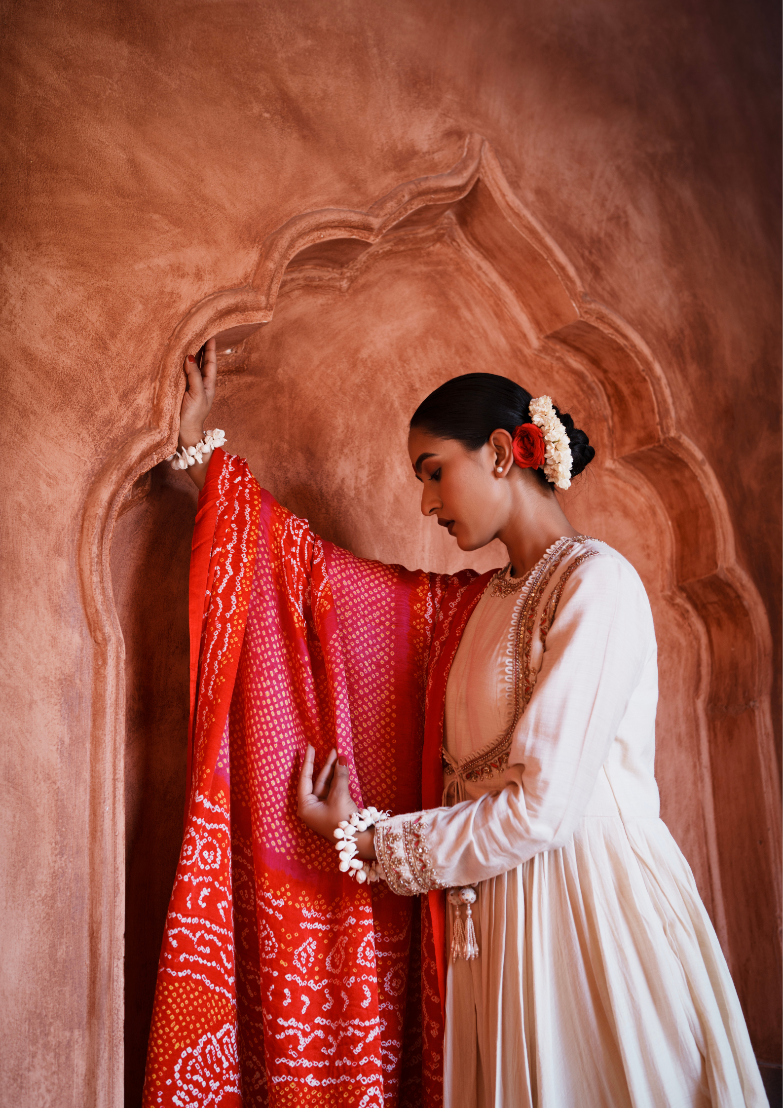 KANIKA PURE MOGA SILK SUIT SET