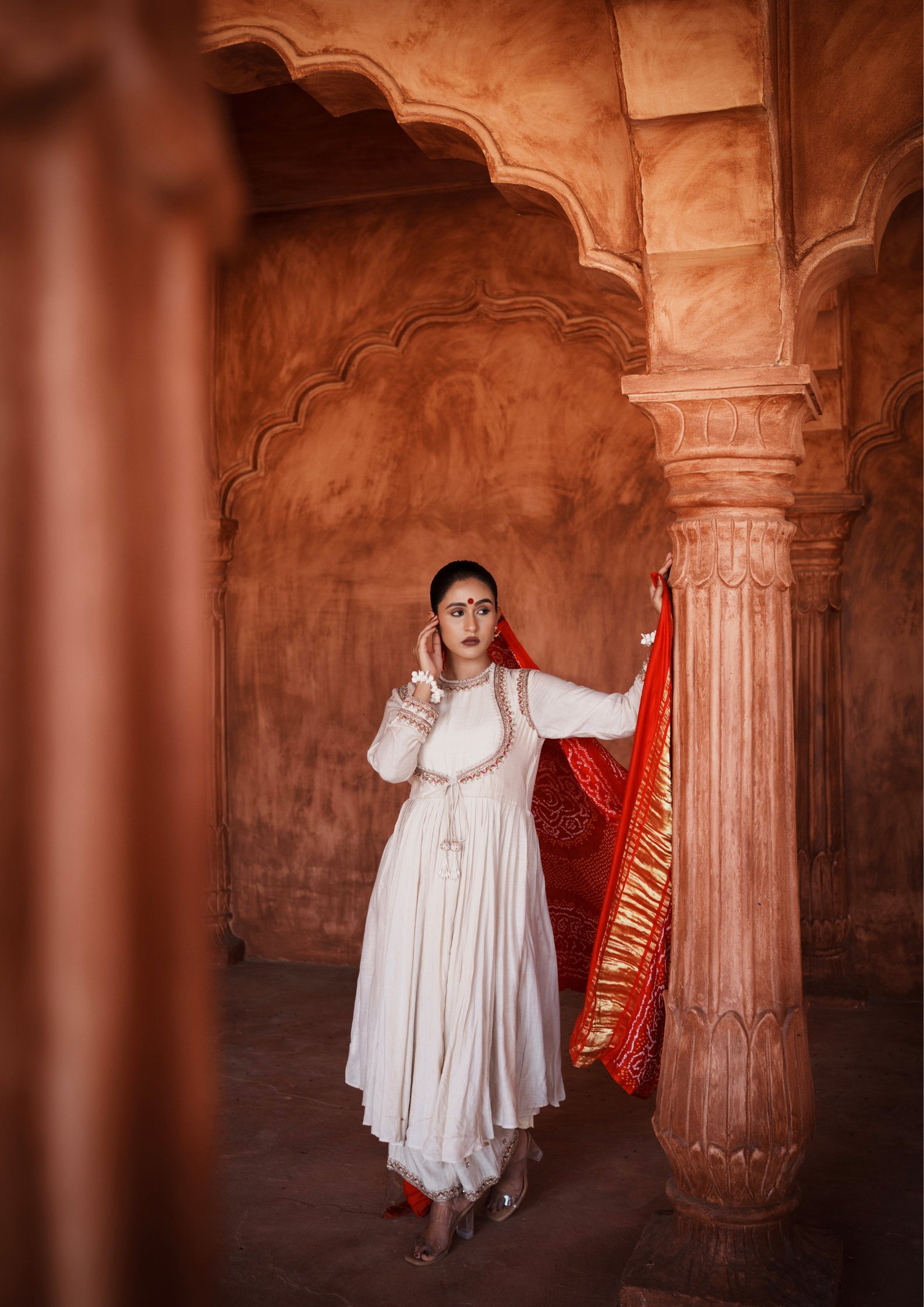 KANIKA PURE MOGA SILK SUIT SET