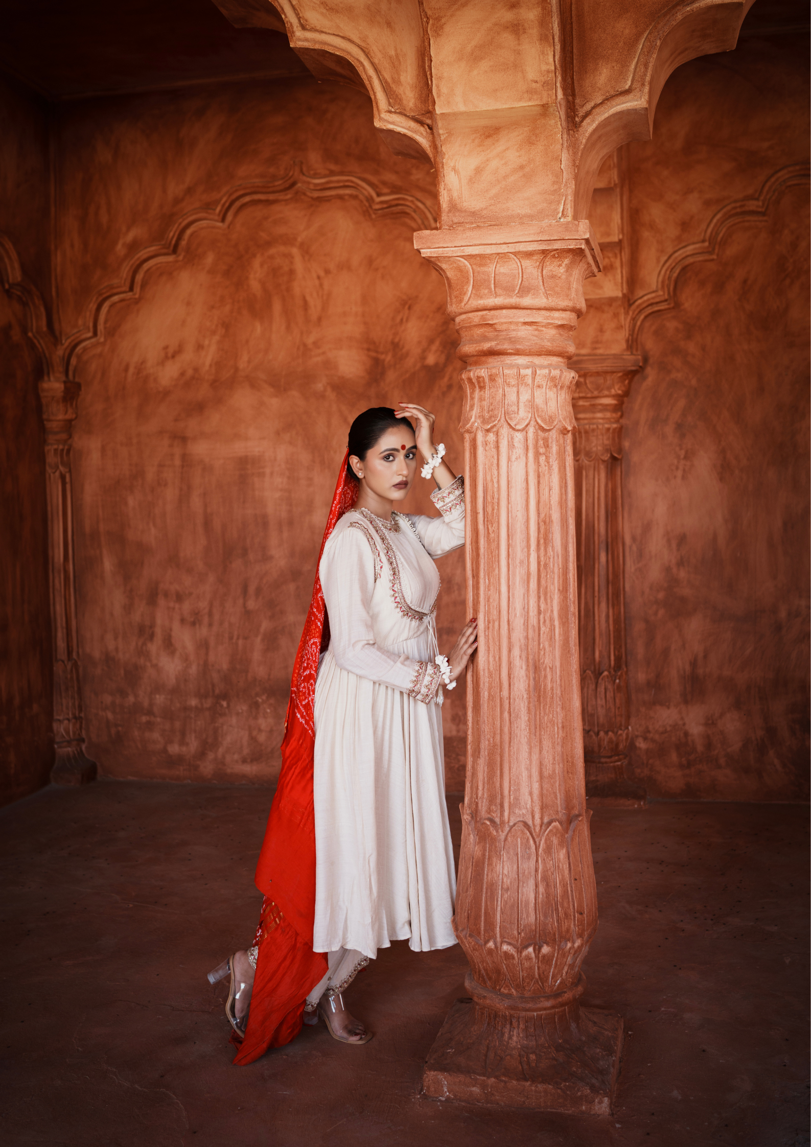 KANIKA PURE MOGA SILK SUIT SET