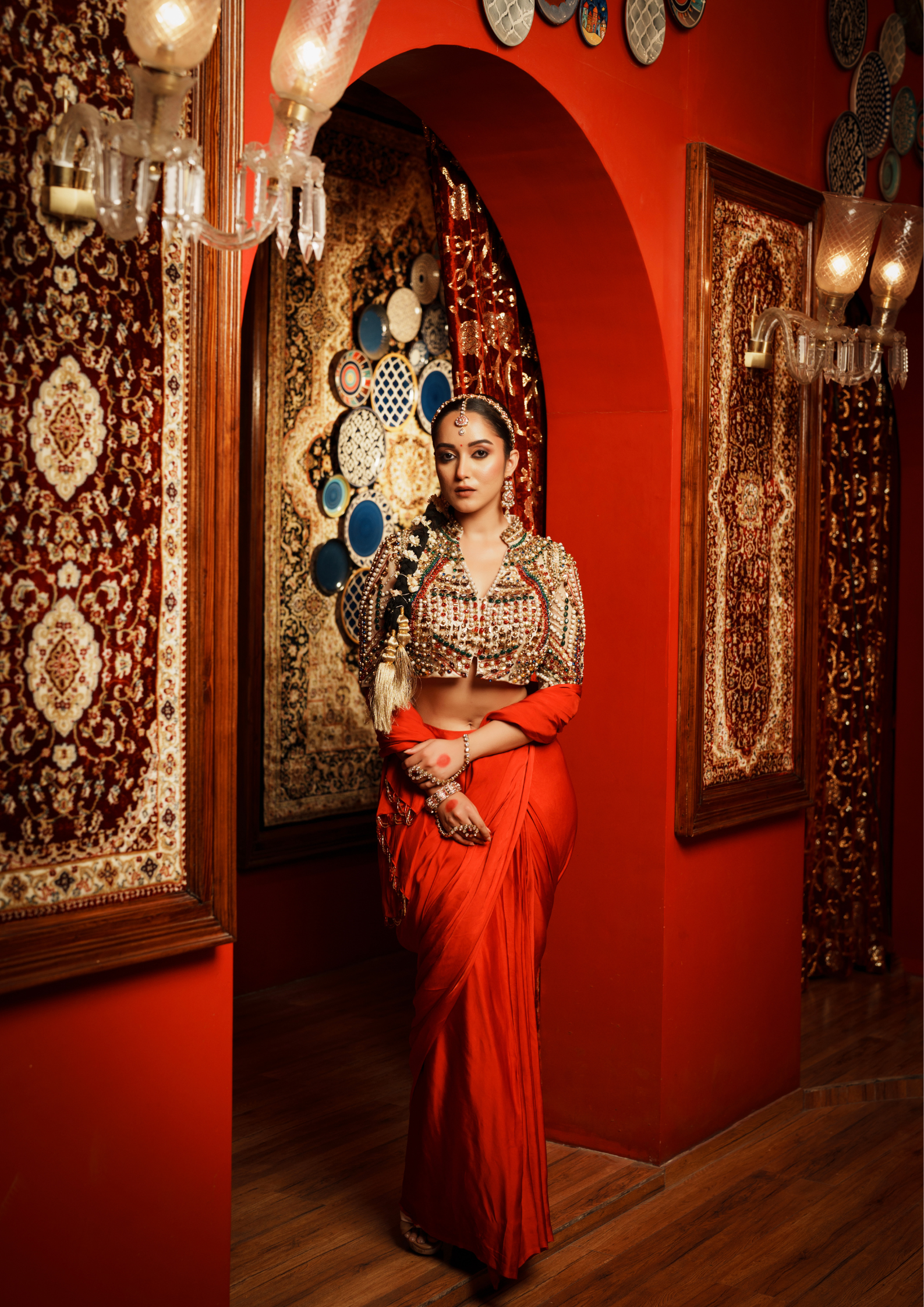 MAHARANI DRAPE SAREE