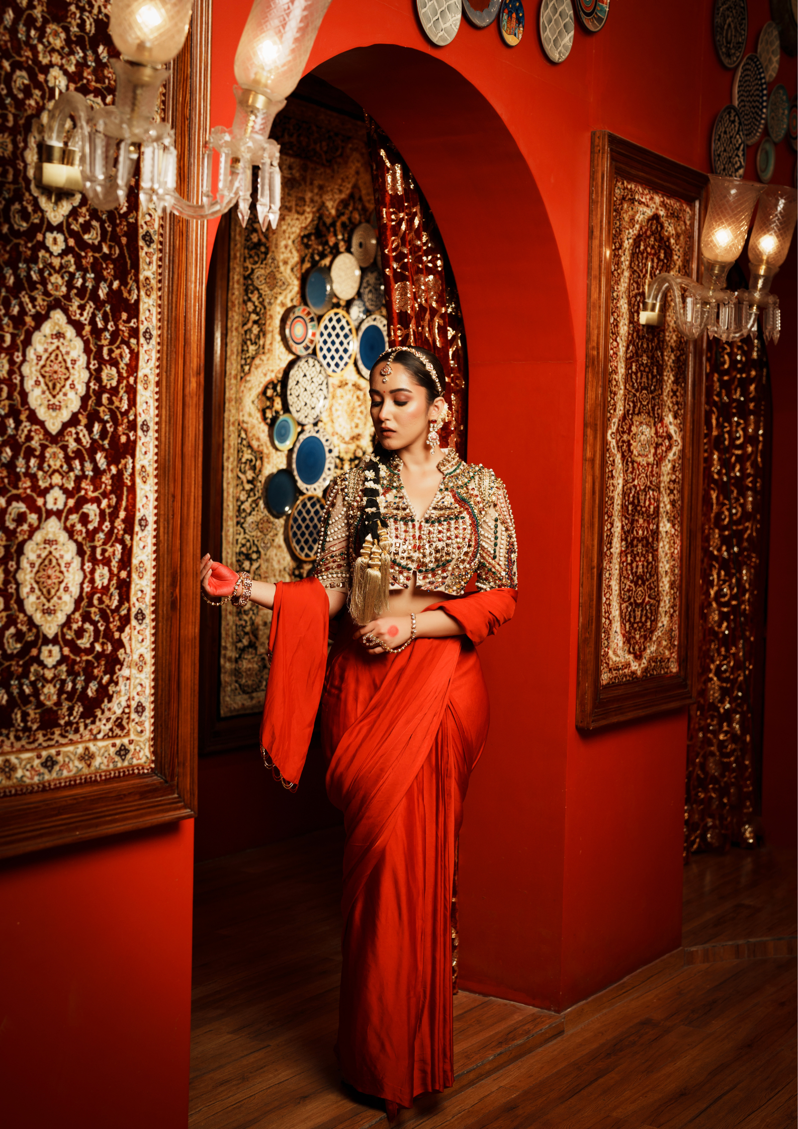 MAHARANI DRAPE SAREE