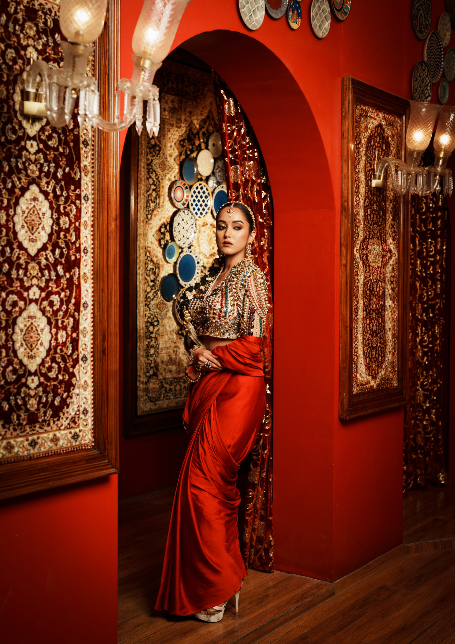 MAHARANI DRAPE SAREE