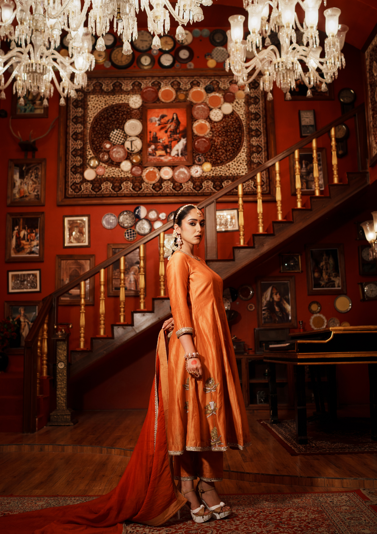 RANIKA CHANDERI SILK SUIT SET