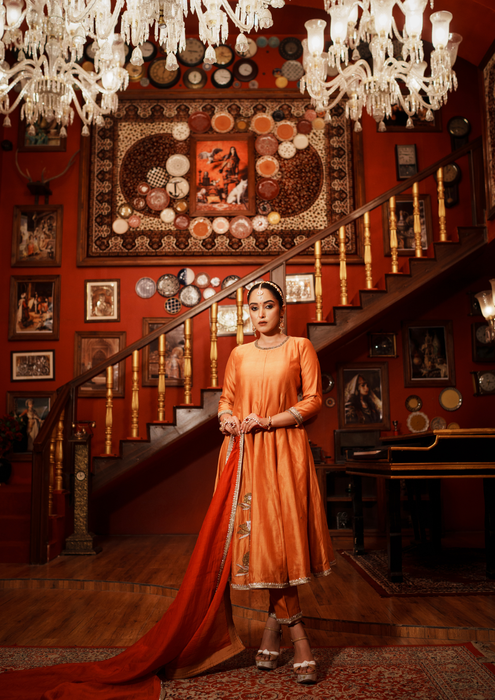 RANIKA CHANDERI SILK SUIT SET