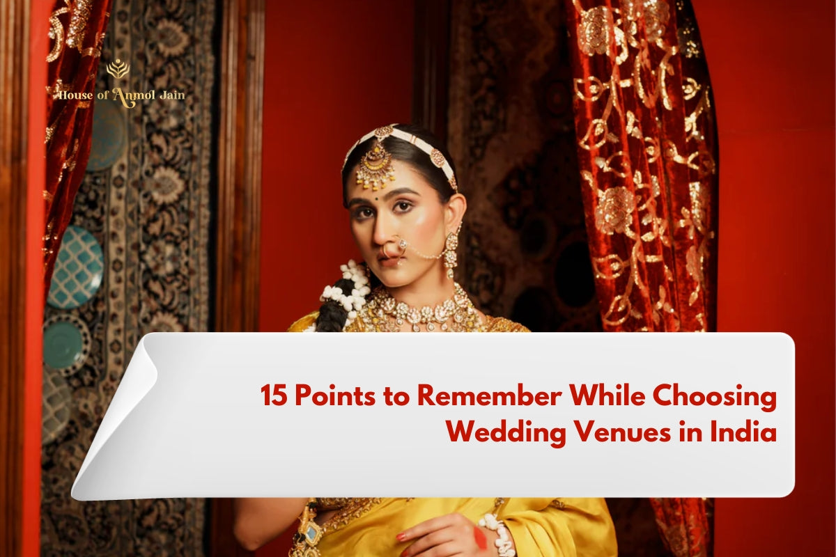 15 Points to Remember While Choosing Wedding Venues in India
